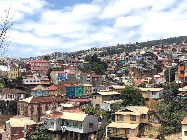 Vista de uno de los cerros de Valparaiso